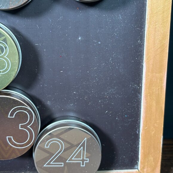 Starbucks Magnetic Tin 25-Day Holiday Advent Calendar - Empty Reusable Tins - Picture 6 of 16